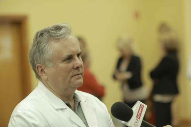 Prof. Mariusz Ratajczak, kierownik Centrum Medycyny Regeneracyjnej. Fot. PTWP CePT tworzy w Warszawie Centrum Medycyny Regeneracyjnej i Translacyjnej