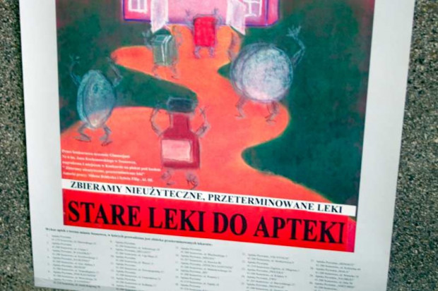 W Płocku stare leki znowu można oddać w aptece
