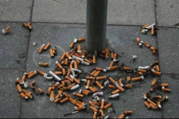 Lublin: "palarnia" przed Centrum Onkologii
