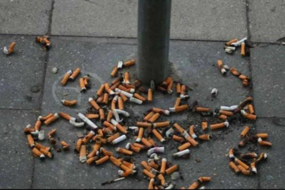 Lublin: "palarnia" przed Centrum Onkologii