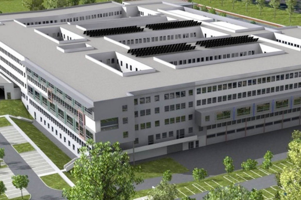 Nowy Szpital Wojewódzki we Wrocławiu, wizualizacja Fot. Archiwum RZ Nowy Szpital Wojewódzki we Wrocławiu: pierwsi pacjenci 31 sierpnia