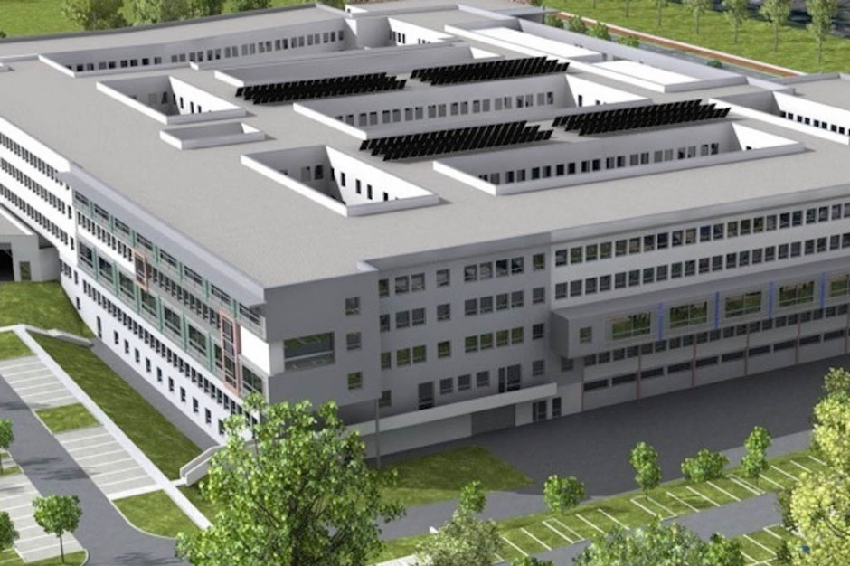 Nowy Szpital Wojewódzki we Wrocławiu, wizualizacja Fot. Archiwum RZ Wrocław: ruszył Nowy Szpital Wojewódzki