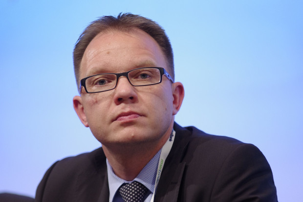 Fot. PTWP Na zdj. Marcin Kędzierski Premiera Internetowego Konta Pacjenta na X Forum Rynku Zdrowia