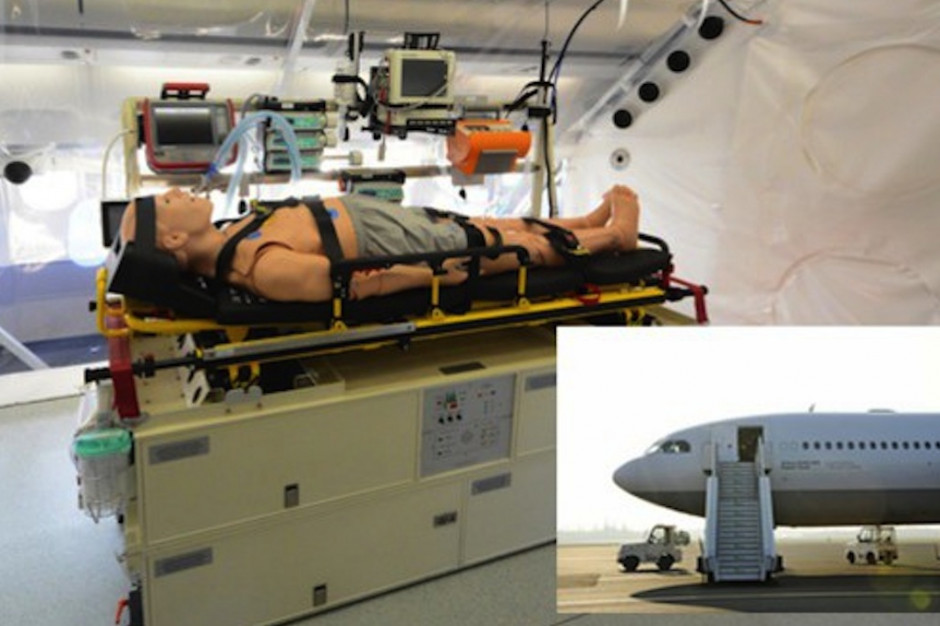 Niemcy przebudowali Airbusa - mają samolot do ewakuacji chorych na ebolę