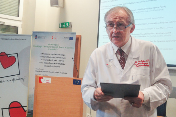 Prof. Zembala prezydentem - elektem Europejskiego Towarzystwa Kardiochirurgów i Torakochirurgów. Fot. PTWP Prof. Zembala pokieruje Europejskim Towarzystwem Kardiochirurgów i Torakochirurgów