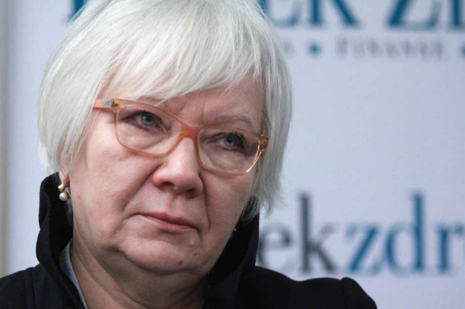 Na zdj. Anna Prokop-Staszecka, była dyrektor Krakowskiego Szpitala Specjalistycznego im. Jana Pawła II w Krakowie. Fot. PTWP Kraków: konkurs na nowego dyrektora Szpitala Specjalistycznego im. Jana Pawła II