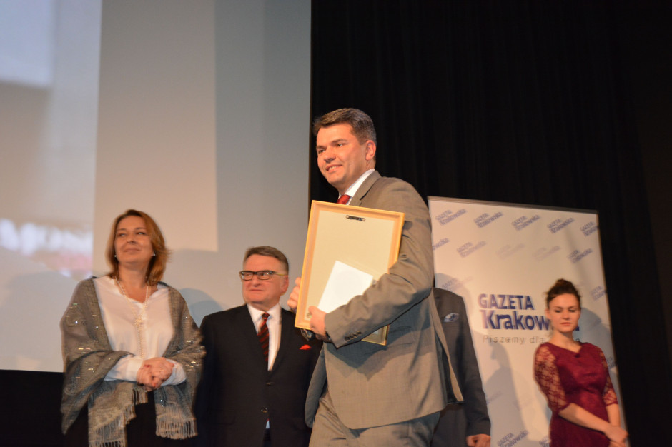 Prof. Dariusz Dudek nagrodzony za osiągnięcia dla Małopolski