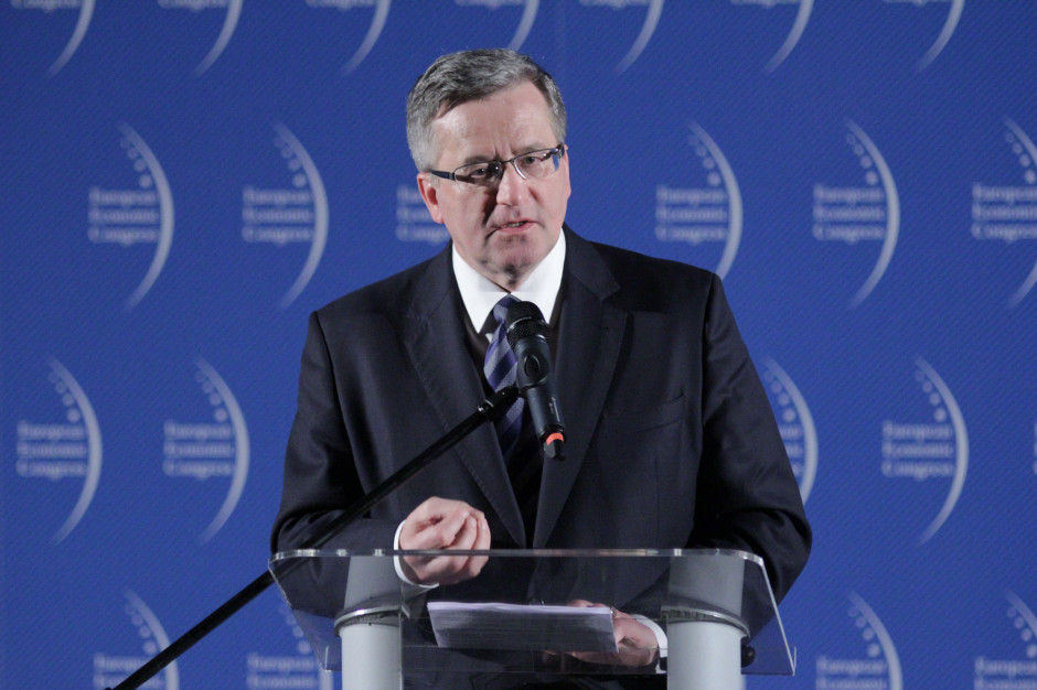 Prezydent Bronisław Komorowski, fot. PTWP (archiwum) Komorowski: dziecko jest źródłem szczęścia w każdej rodzinie