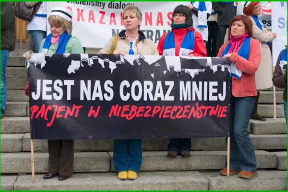 Fot. Archiwum Protest pielęgniarek: na razie były pikiety - kolejne decyzje zapadną wkrótce