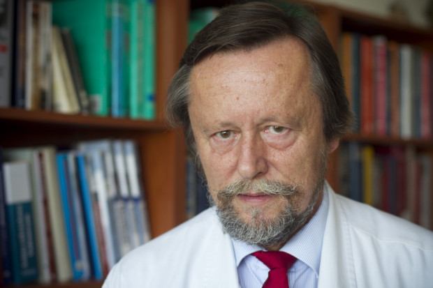 Prof. Jacek Imiela FOT. PTWP Większość pacjentów geriatrycznych trafia na internę