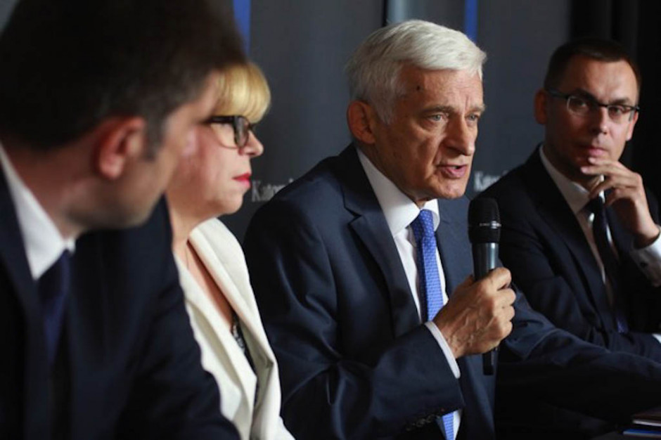Podczas konferencji prasowej podsumowującej EEC 2015 FOT. PTWP VII Europejski Kongres Gospodarczy: rekordowa frekwencja w nowym miejscu