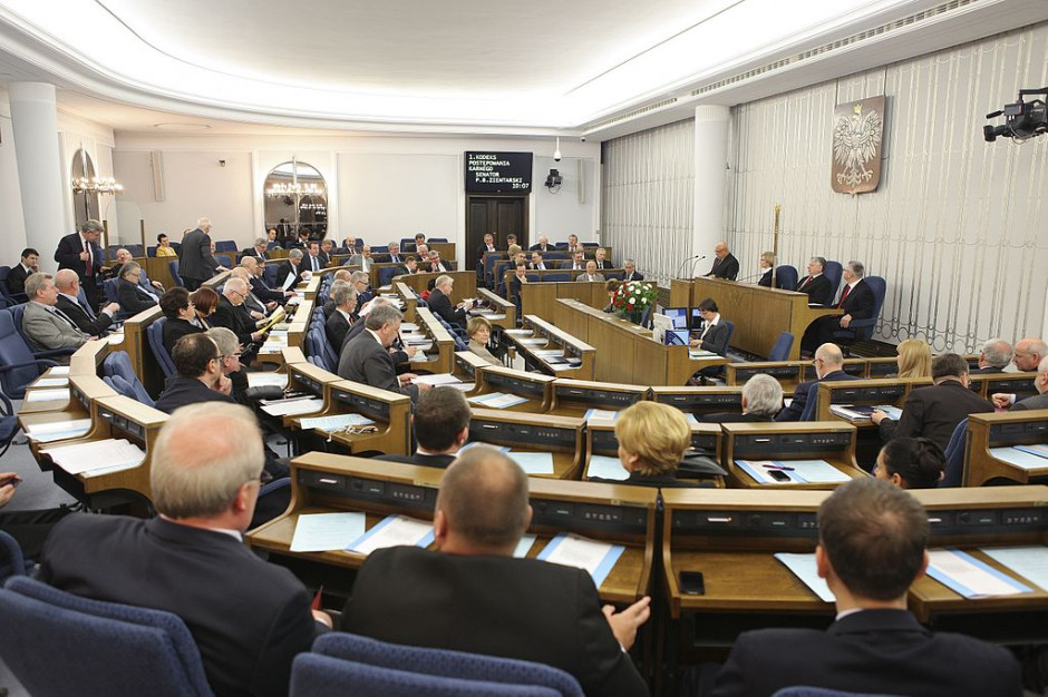 Obrady Senatu RP; FOT. Wikimedia Commons Program "Za życiem": Senat nie wniósł poprawek do ustawy