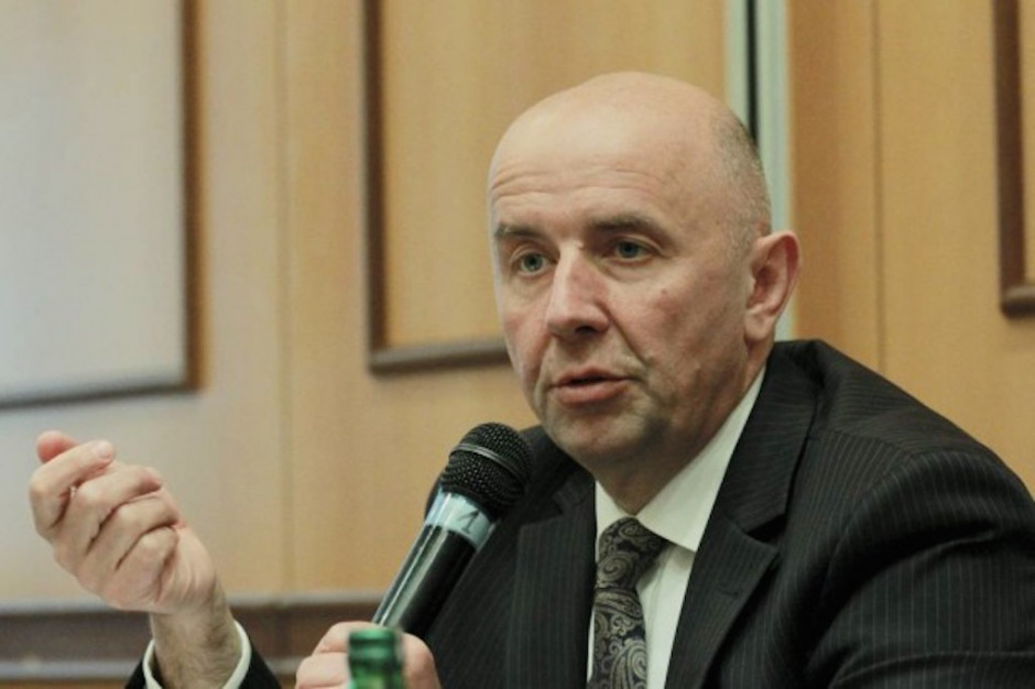 Wiceminister zdrowia Cezary Cieślukowski Fot. PTWP Cezary Cieślukowski: szpital w Łapach powinien dalej istnieć, ale w odpowiedniej formule