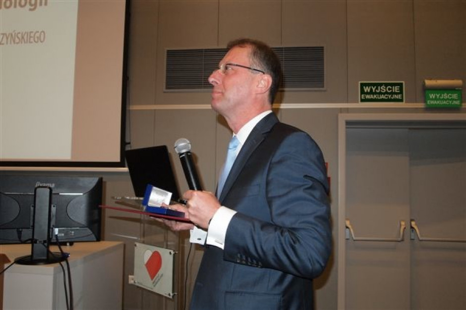 Dr hab. n. med. Tomasz Hryniewiecki. Fot. strona Instytutu Instytut Kardiologii w Aninie ma nowego dyrektora