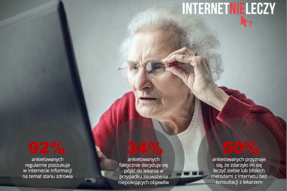 Ruszyła kampania społeczna "Internet nie leczy"