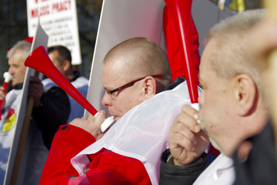Fot. PTWP (zdjęcie ilustracyjne) Protest szpitali powiatowych przed MZ: "Nasze szpitale umierają powoli"