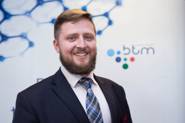 Paweł Nowicki, prezes BTM Innovations; FOT. Maciej Czerski Wynalazek jest innowacją, kiedy zaczyna się sprzedawać