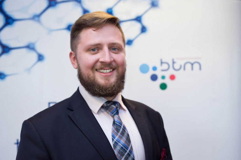 Paweł Nowicki, prezes BTM Innovations; FOT. Maciej Czerski Wynalazek jest innowacją, kiedy zaczyna się sprzedawać
