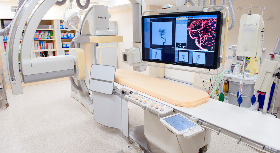 Gliwice: nowoczesny angiograf w CO