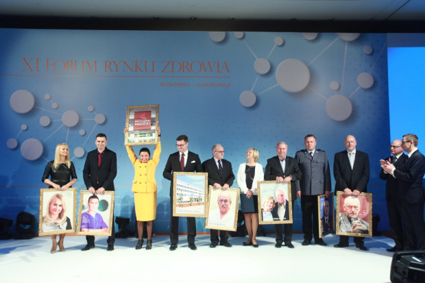 Laureaci Portretów Polskiej Medycyny 2015; FOT. PTWP Gala Rynku Zdrowia: Laureaci Portretów Polskiej Medycyny 2015