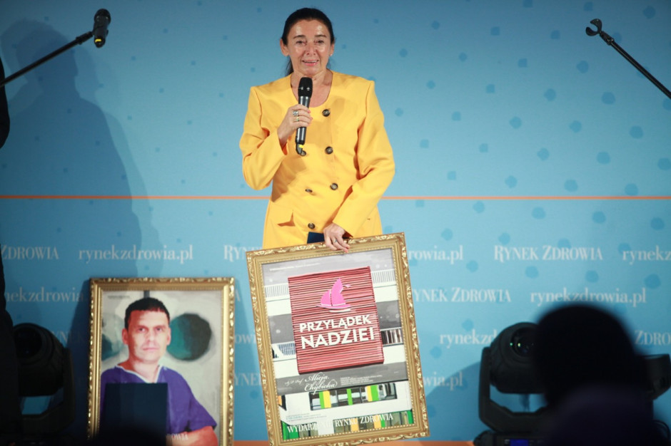 Na zdj. prof. Alicja Chybicka, Kierownik Kliniki Przylądek Nadziei. Fot. PTWP Wrocław: klinika onkologiczna dla dzieci Przylądek Nadziei od 5 lat w nowej siedzibie