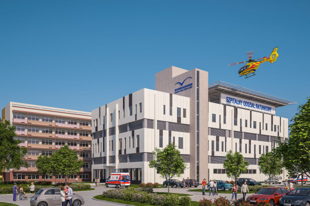 Na zdj. Regionalne Centrum Zdrowia w Lubinie. Fot. EMC IM Lubin: EMC wyda 34 mln zł na rozbudowę szpitala