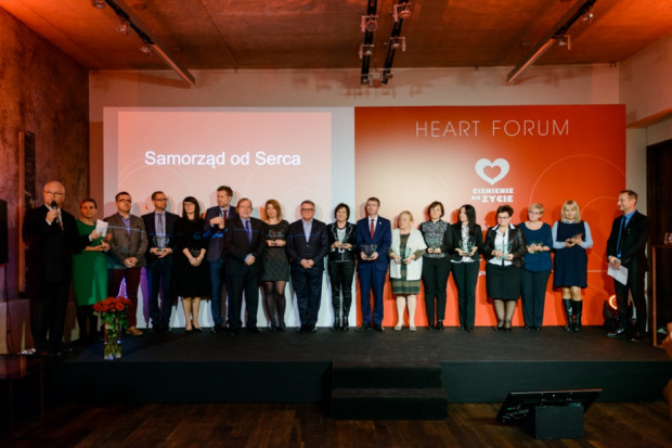 "Samorządy od Serca” w komplecie. Fot. mat. prasowe Samorządy walczą o zdrowe serca