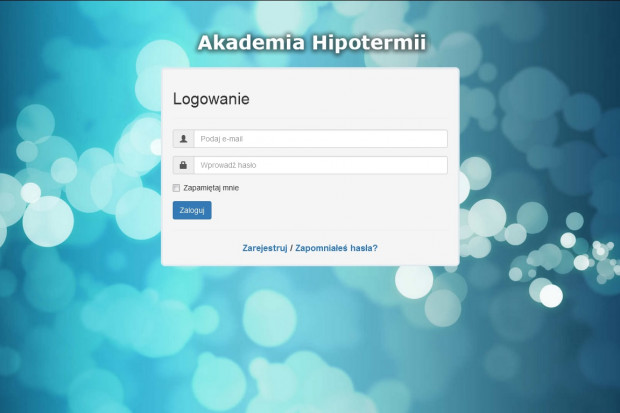 Platforma powstała z myślą o wszystkich, odrębne zakładki są poświęcone dla lekarzy i ratowników. Fot. Archiwum Platforma e-learningowa Akademia Hipotermii już działa