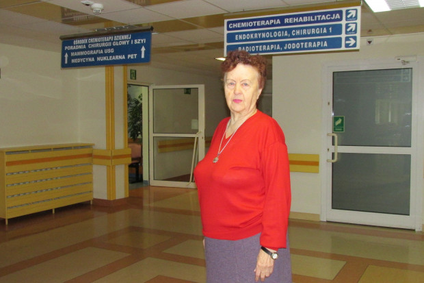 Helena Stępień. Fot mat. prasowe Wolontariuszka poświęciła chorym już 600 poniedziałków