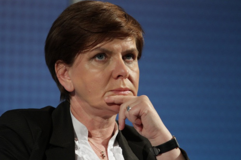 Premier Beata Szydło. Fot. PTWP Szydło: w rządzie jest dyskusja nt. ochrony życia od poczęcia do naturalnej śmierci