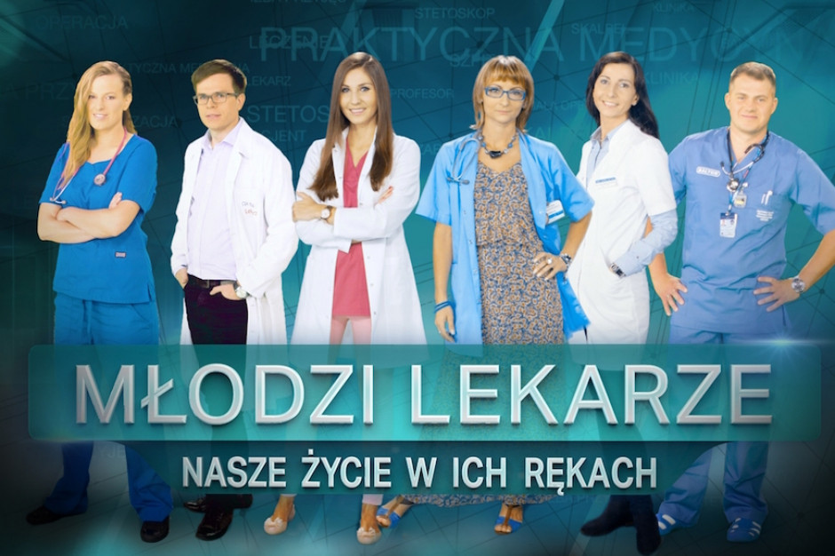 Serial pokazuje pracę rezydentów oraz wątki z ich życia praywatnego Fot. TVP1 Młodzi lekarze żyją jak w bajce? Nie, ale mogą być jak z bajki