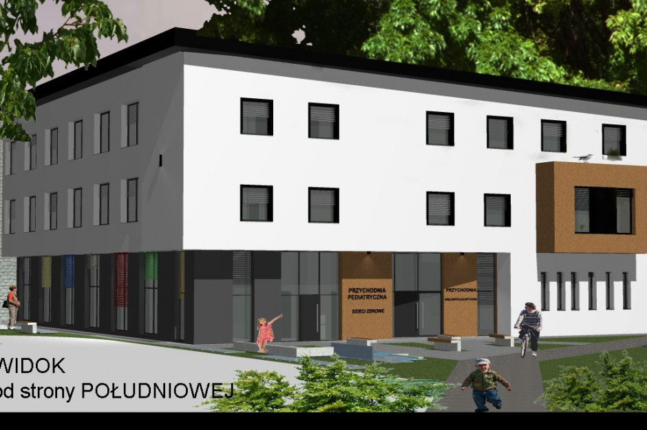 Łaziska Górne: w centrum miasta powstaje nowoczesna przychodnia