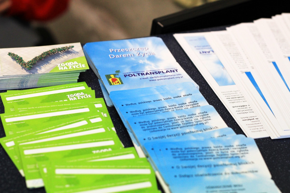 Fot. mat. prasowe Skierniewice: oświadczenia woli dostępne w szpitalu