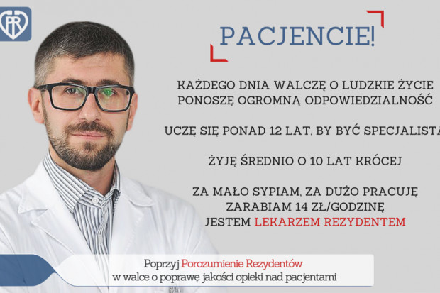 Młodzi lekarze zrzeszeni w Porozumieniu Rezydentów apelują o wsparcie ich inicjatywy. Fot. Materiały prasowe Porozumienie Rezydentów przedstawiło deklarację programową