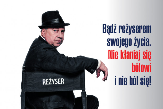 Według organizatorów kampanii "Nie ból się. Bądź wolny od bólu", z powodu wszelkiego rodzaju bólu przewlekłego cierpi w naszym kraju aż 27 proc. Polaków. Fot. Materiały prasowe Leczenie bólu w Polsce wciąż niedostateczne, jest nowa kampania