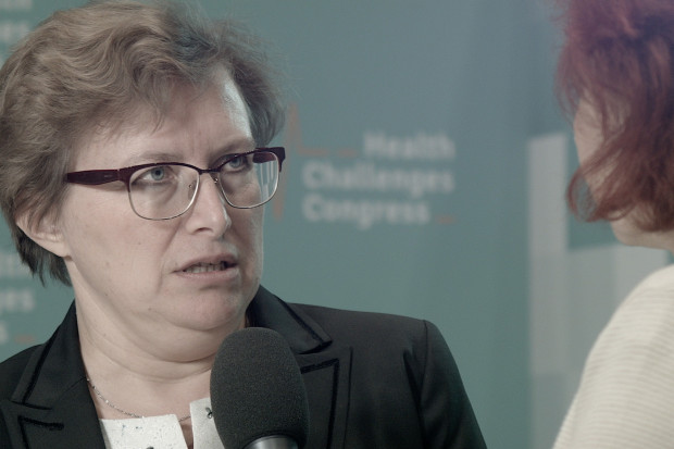 Prof. Dorota Sands. Fot. PTWP Leczenie mukowiscydozy wymaga opieki kompleksowej