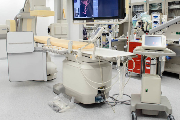 Dwupłaszczyznowy system angiograficzny; FOT. Materiały prasowe Jastrzębie-Zdrój: szpital ma nowoczesny system angiograficzny