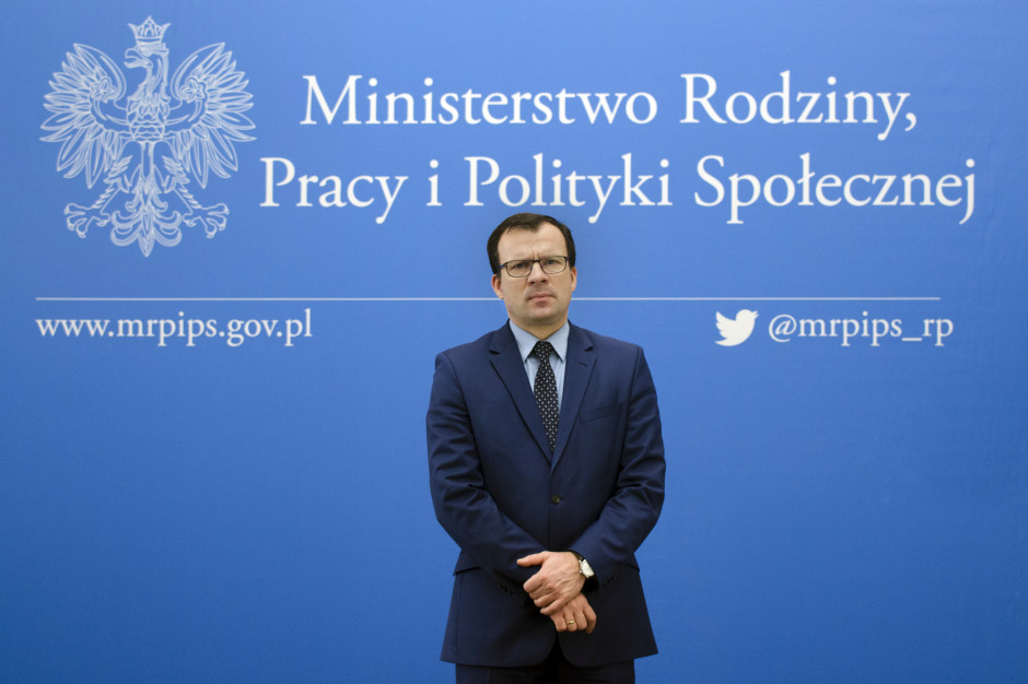Na zdj. Marcin Zieleniecki, podsekretarz stanu w MRPiPS. Fot. www.mpips.gov.pl Wiceszef MRPiPS: w ostatnich latach wzrosła liczba nielegalnych domów opieki