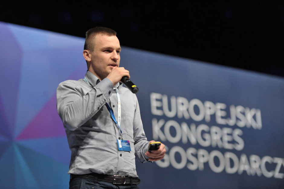 Paweł Sieczkiewicz podczas European Start-up Days; FOT. PTWP Zdalne konsultacje lekarskie przyczynią się do skrócenia kolejek