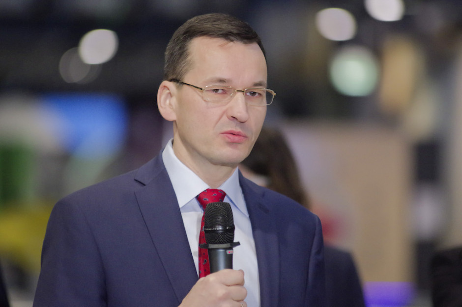 Wicepremier, minister rozwoju i finansów Mateusz Morawiecki Fot. PTWP Morawiecki: pieniądze z eliminacji foliowych torebek przeznaczymy na walkę ze smogiem