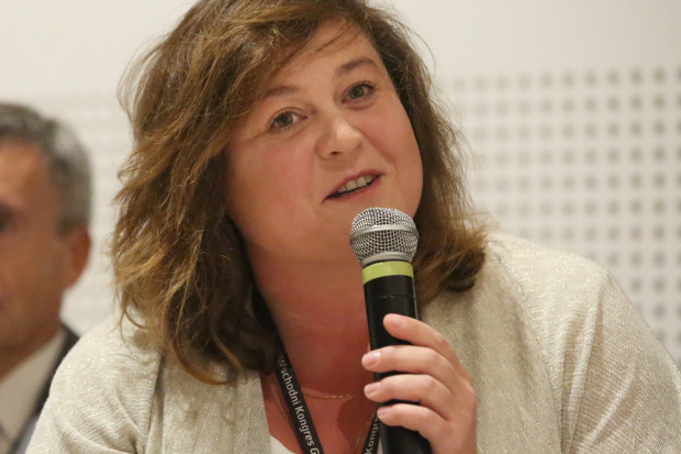 Dr Barbara Więckowska - dyrektor Departamentu Analiz i Strategii Ministerstwa Zdrowia. Fot. Eliza Madej/PTWP Kolejne mapy potrzeb pokażą różnice w jakości leczenia