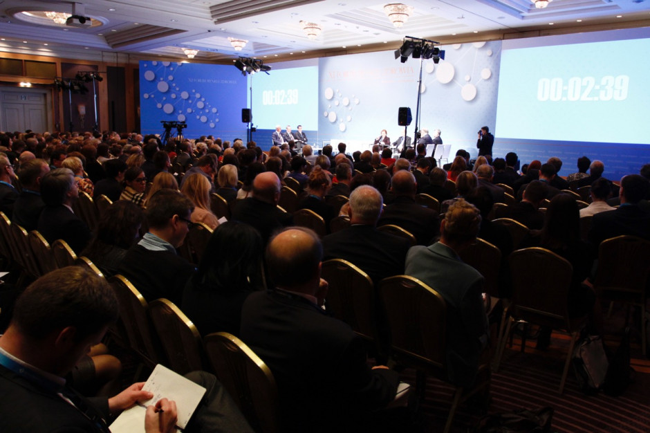 Podczas sesji otwierającej ubuegłoroczne Forum Rynku Zdrowia; FOT. PTWP XII Forum Rynku Zdrowia: debata z aktywnym udziałem publiczności