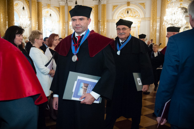 Gloria Medicinae dla prof. Dariusza Dudka. Fot. wilga_artfoto Gloria Medicinae dla prof. Dariusza Dudka