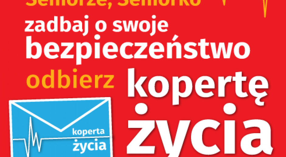 Opolskie: samorząd propaguje ''koperty życia'' - mają ułatwić pracę ratownikom medycznym