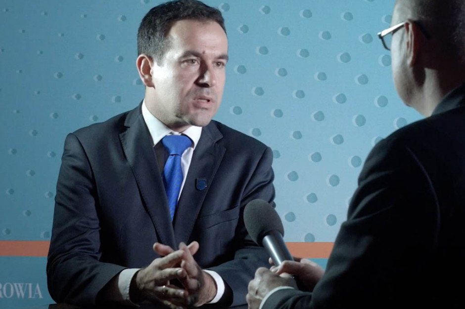 Karol Wesołowski, ekspert ds. ultrasonografii w Philips w krajach Europy Środkowo-Wschodniej w rozmowie z Rynkiem Zdrowia; FOT. PTWP Philips: ruszył międzykontynentalny program w zakresie tele-ultrasonografii