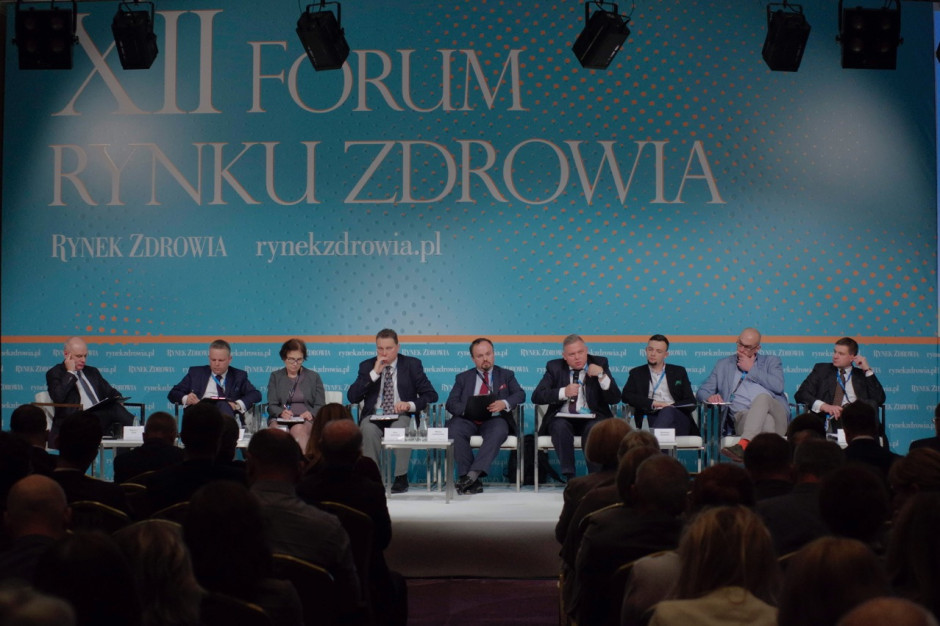 Podczas sesji dotyczącej telemedycyny na XII Forum Rynku Zdrowia; FOT. PTWP W bezpiecznej dla pacjenta telemedycynie nie ma miejsca na gadżety