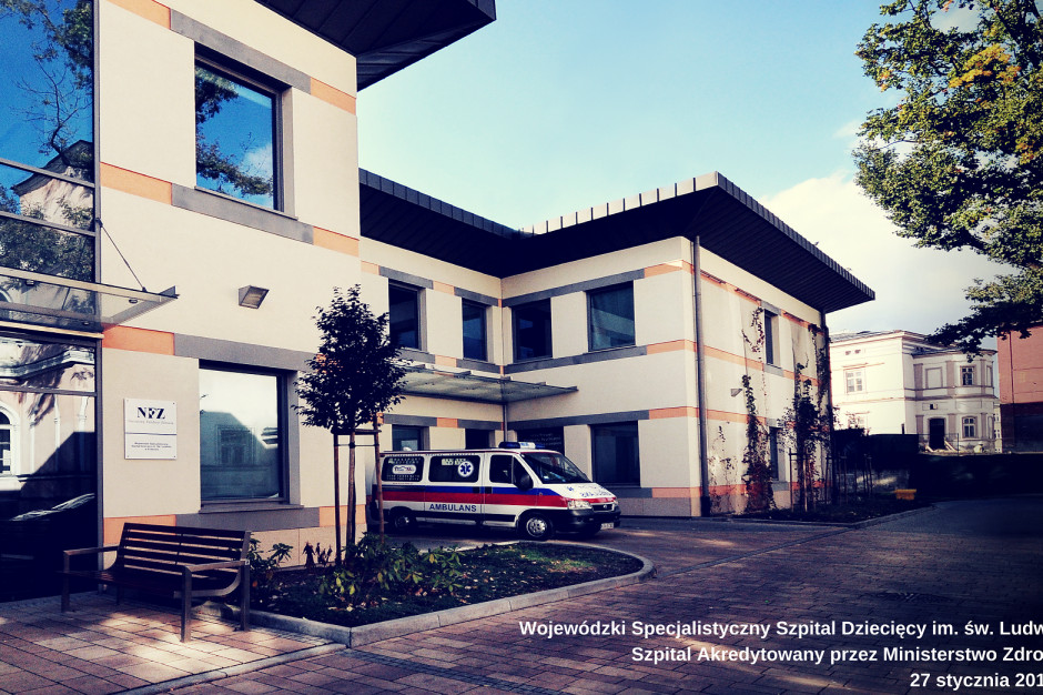 Szpital dziecięcy św. Ludwika w Krakowie drugi raz z rzędu uzyskała status szpitala akredytowanego przez Ministerstwo Zdrowia. Fot. Materiały prasowe Kraków: szpital św. Ludwika po raz drugi z akredytacją CMJ