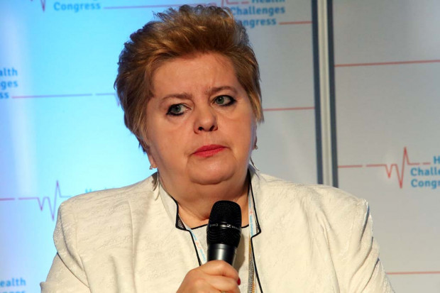 Bożena Janicka, prezes Porozumienia Pracodawców Ochrony Zdrowia Fot. PTWP Lekarze PPOZ apelują o równe prawa dla wszystkich ciężko chorych dzieci