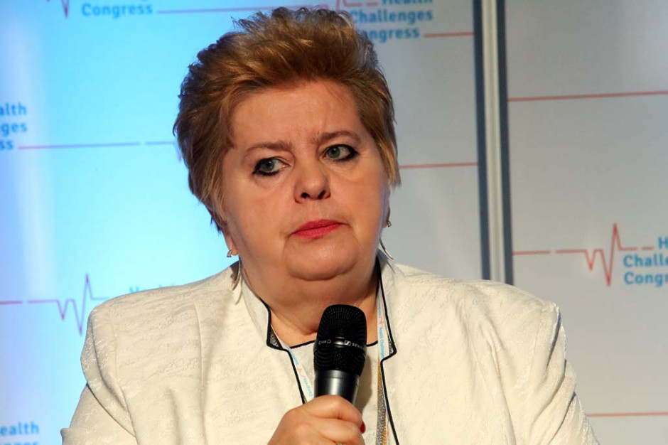 Bożena Janicka, prezes Porozumienia Pracodawców Ochrony Zdrowia Fot. PTWP Lekarze PPOZ apelują o równe prawa dla wszystkich ciężko chorych dzieci