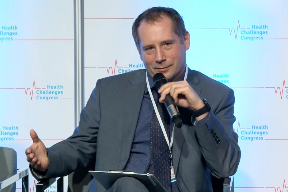 Grzegorz Mródź - wiceprezes zarządu Kamsoft SA. Fot. PTWP Systemy e-zdrowie - jak je budować by były funkcjonalne